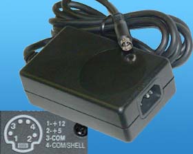 5V @ 1.1A, 12V @ 1.3A AULT DESKTOP POWER SUPPLY